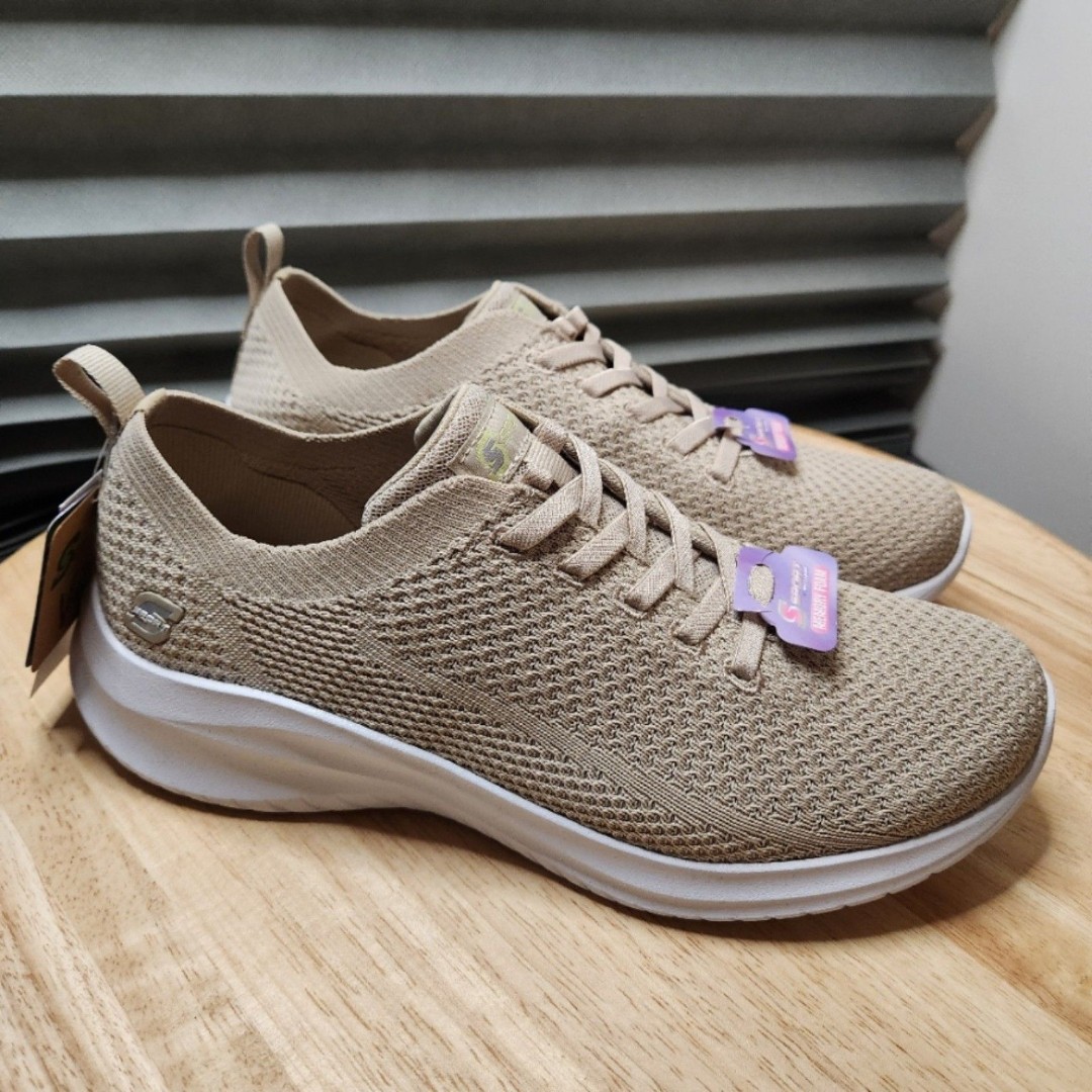 S Sport by Skechers beige memory foam shoes womens 10