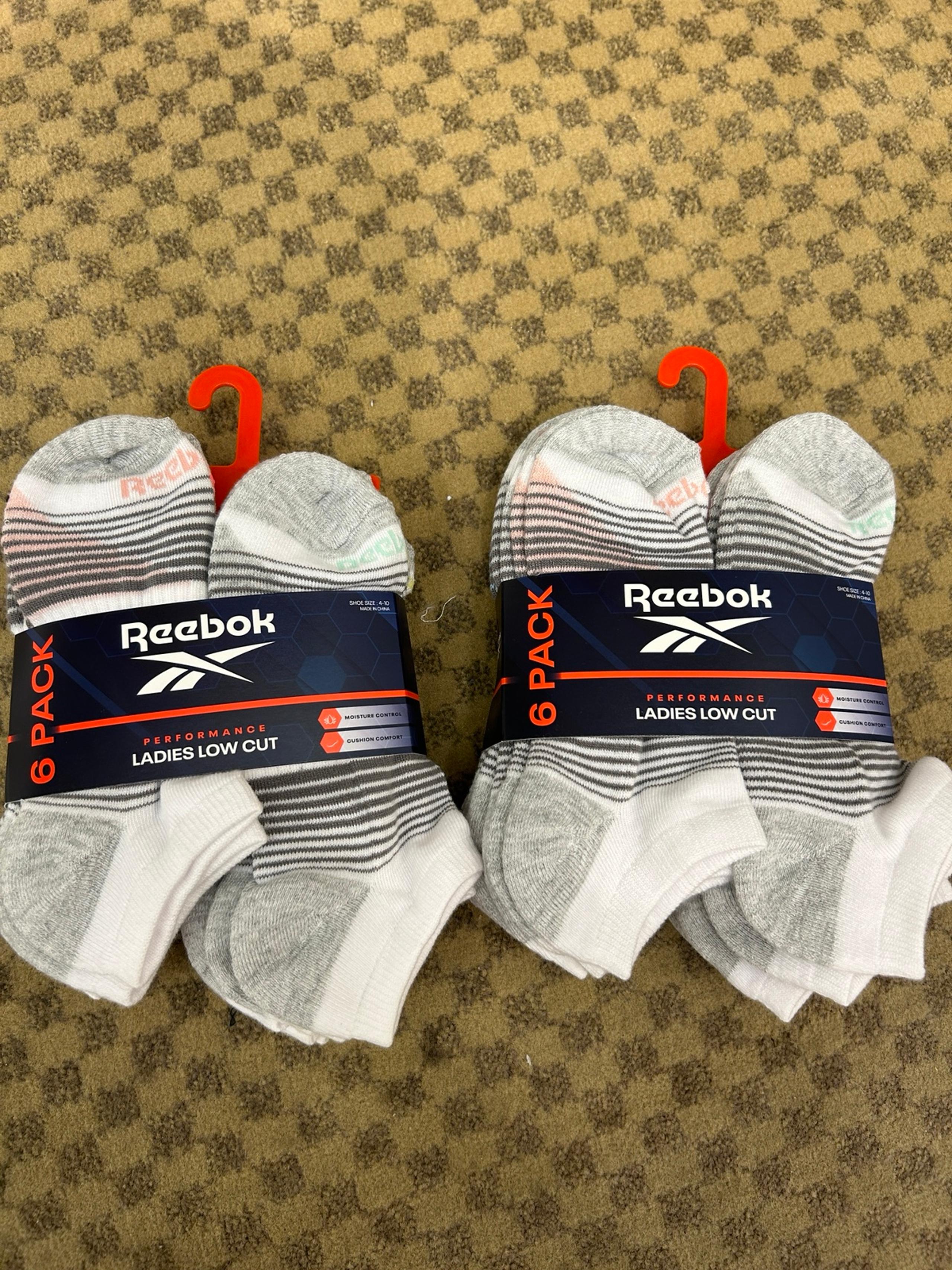 NWT Reebok women performance low cut socks 12 pairs