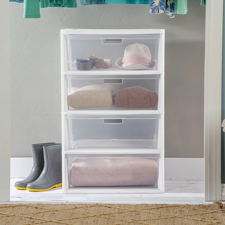 Drawer type shoe box storage box-RTYD4F