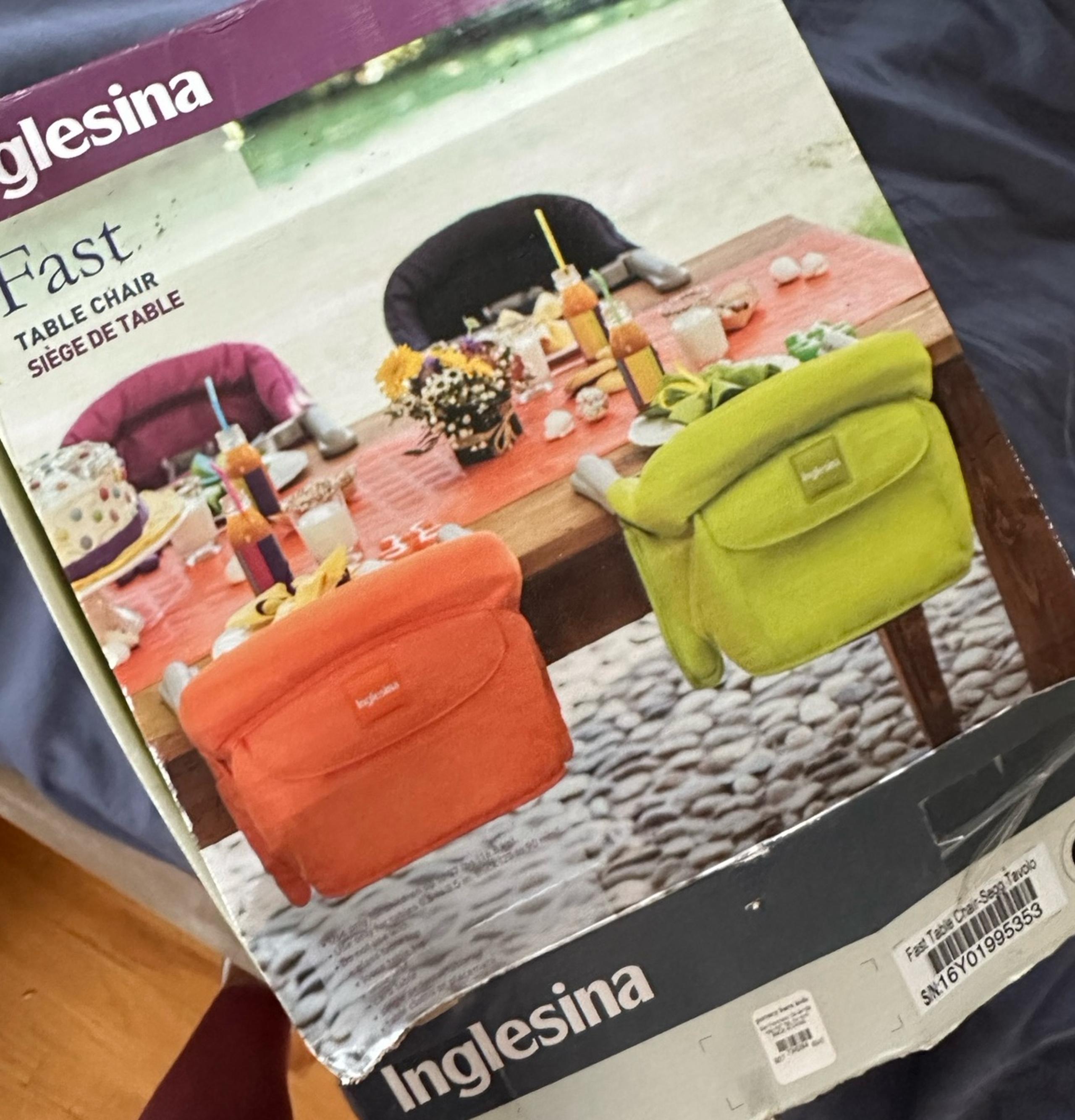 inglesina fast table chair navy blue