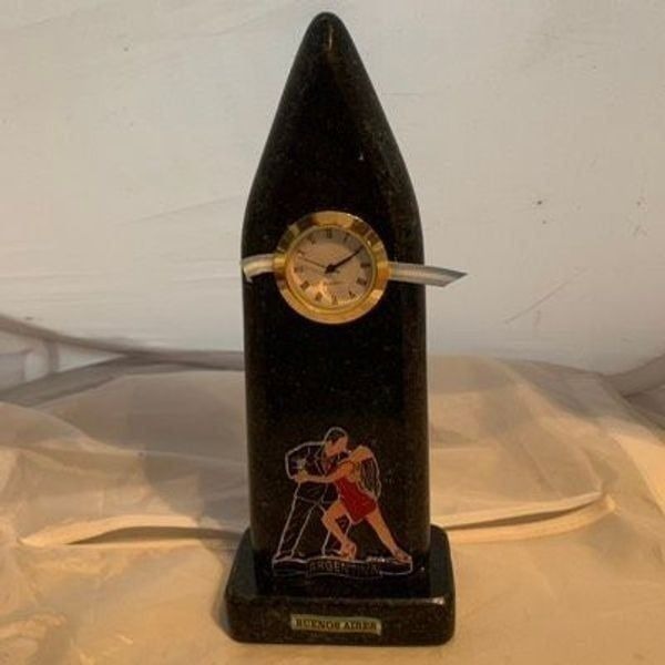 Buenos Aires Argentina Dancing Clock Souvenir