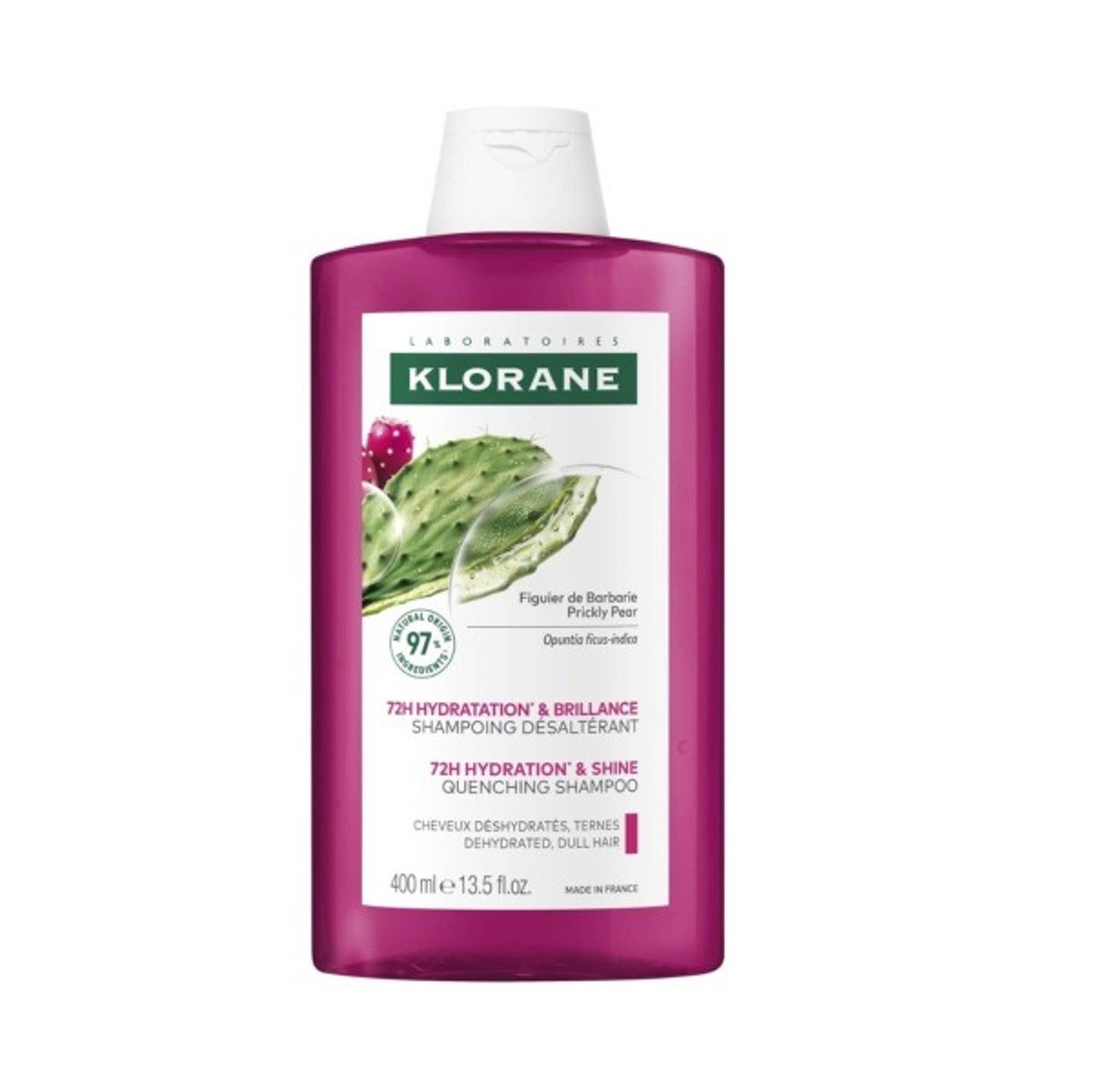 Klorane Hydration & Shine - Quenching Shampoo With Prickly Pear 400 ml