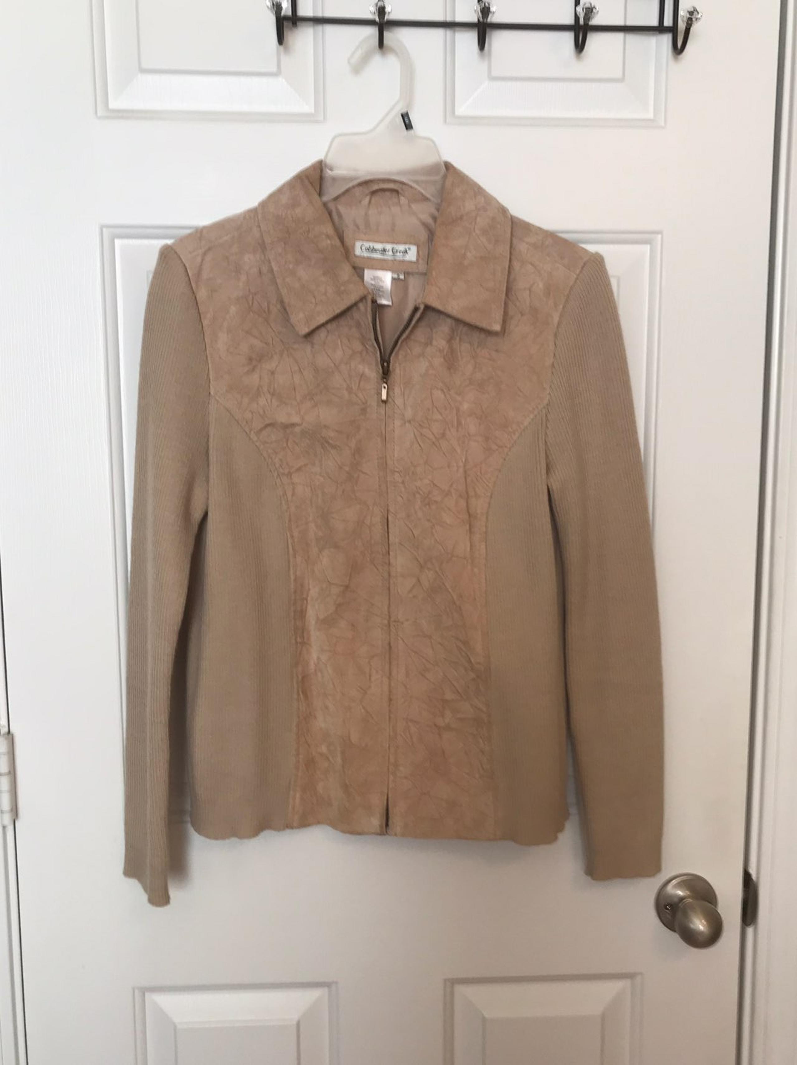 Coldwater Creek Women Full Zip Jacket
