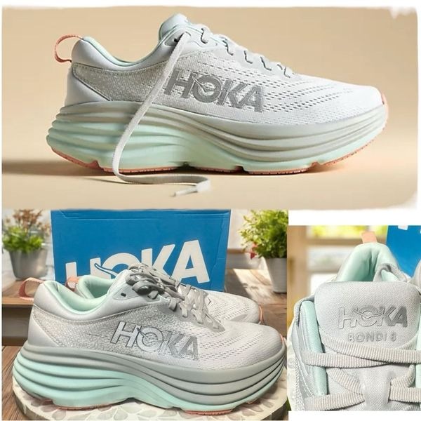 NEW HOKA Bondi 8 Running Shoes Sneakers Womens 10 EU 42 2/3