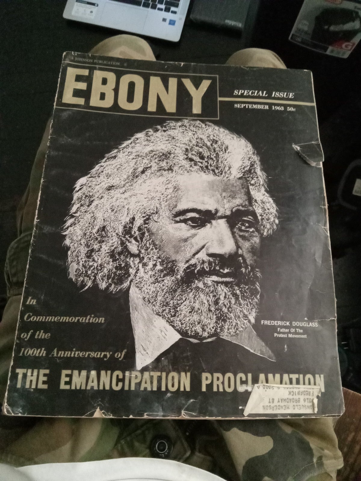 1963 Ebony magazines Frederick Douglas