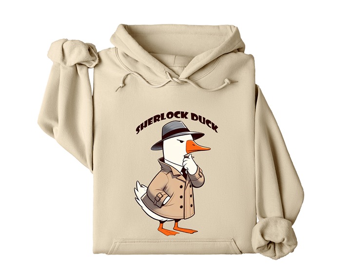 Sherlock Duck & Detective Goose Sweatshirt