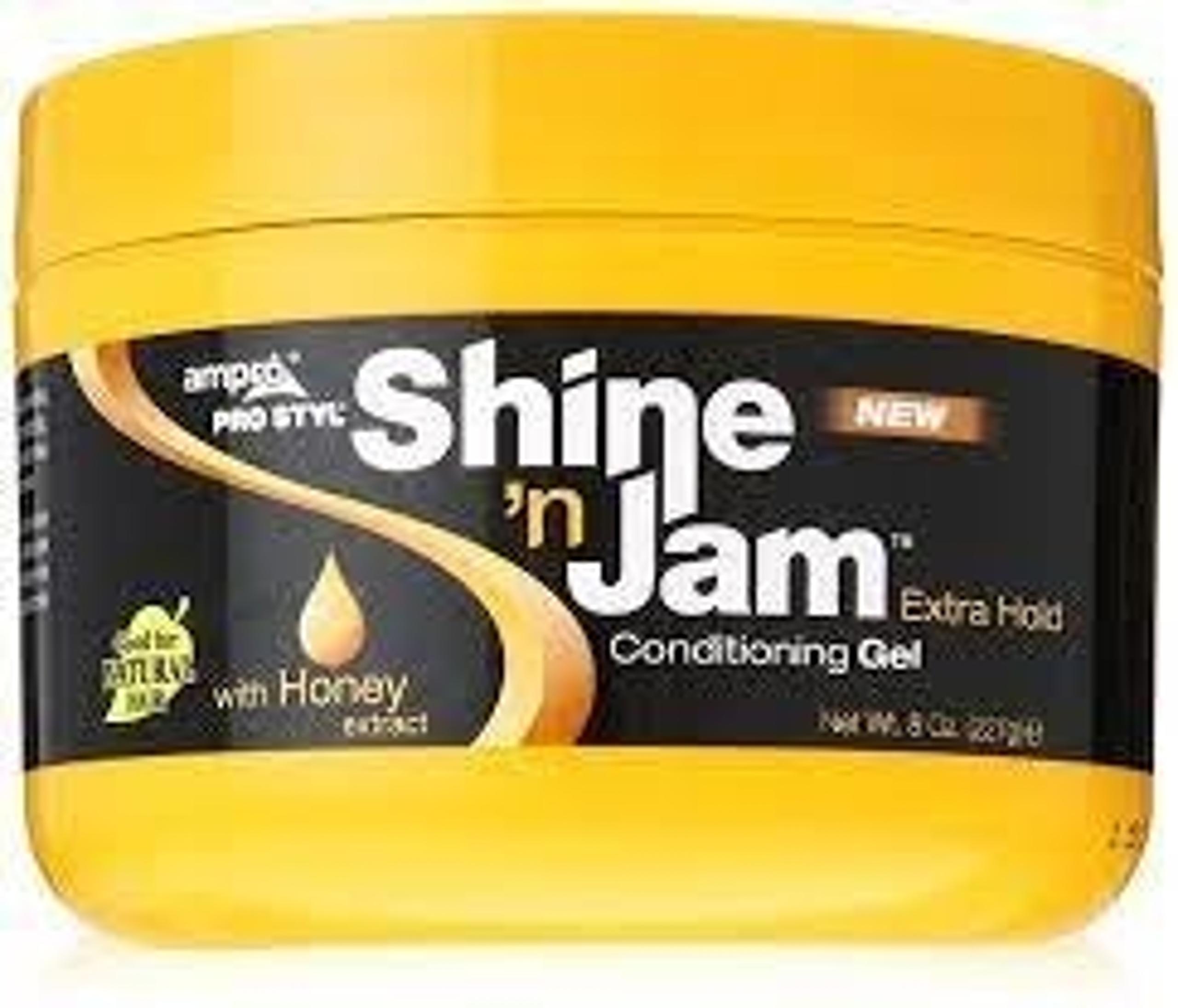 Ampro Shine 'n Jam Conditioning Gel, Extra Hold, 8 oz