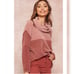 Astranita • Pink \ Mauve Cowl Neck Sweat