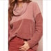 Astranita • Pink \ Mauve Cowl Neck Sweat