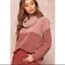 Astranita • Pink \ Mauve Cowl Neck Sweat