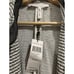 BCBGeneration Women's Black/White Knit Long Cardigan Sweater w/ Belt Pocket SZ L