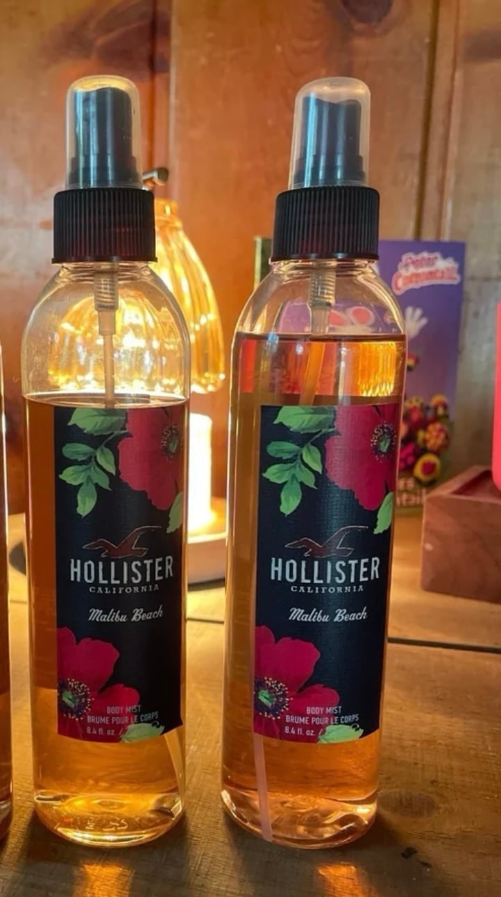 Malibu Beach Hollister perfume sprays
