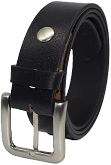 MRDP Durable Genuine Leather Mens Belt with...