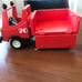 Vintage Playmobil circus truck and trailer and circus animals and arena!