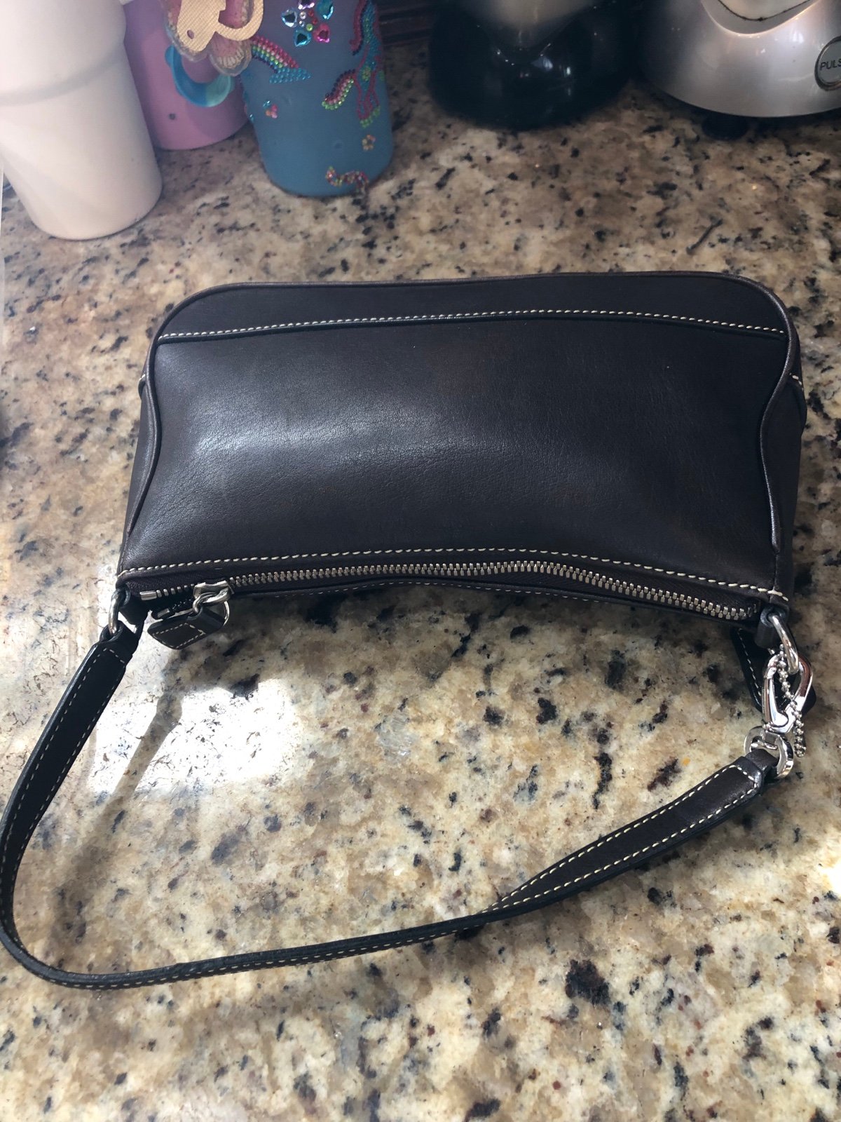 coach コーチ　ヴィンテージ　バッグ　ブラック　y2k COACH - COACH コーチ Leather Boston Bag y2k ハンドバッグの