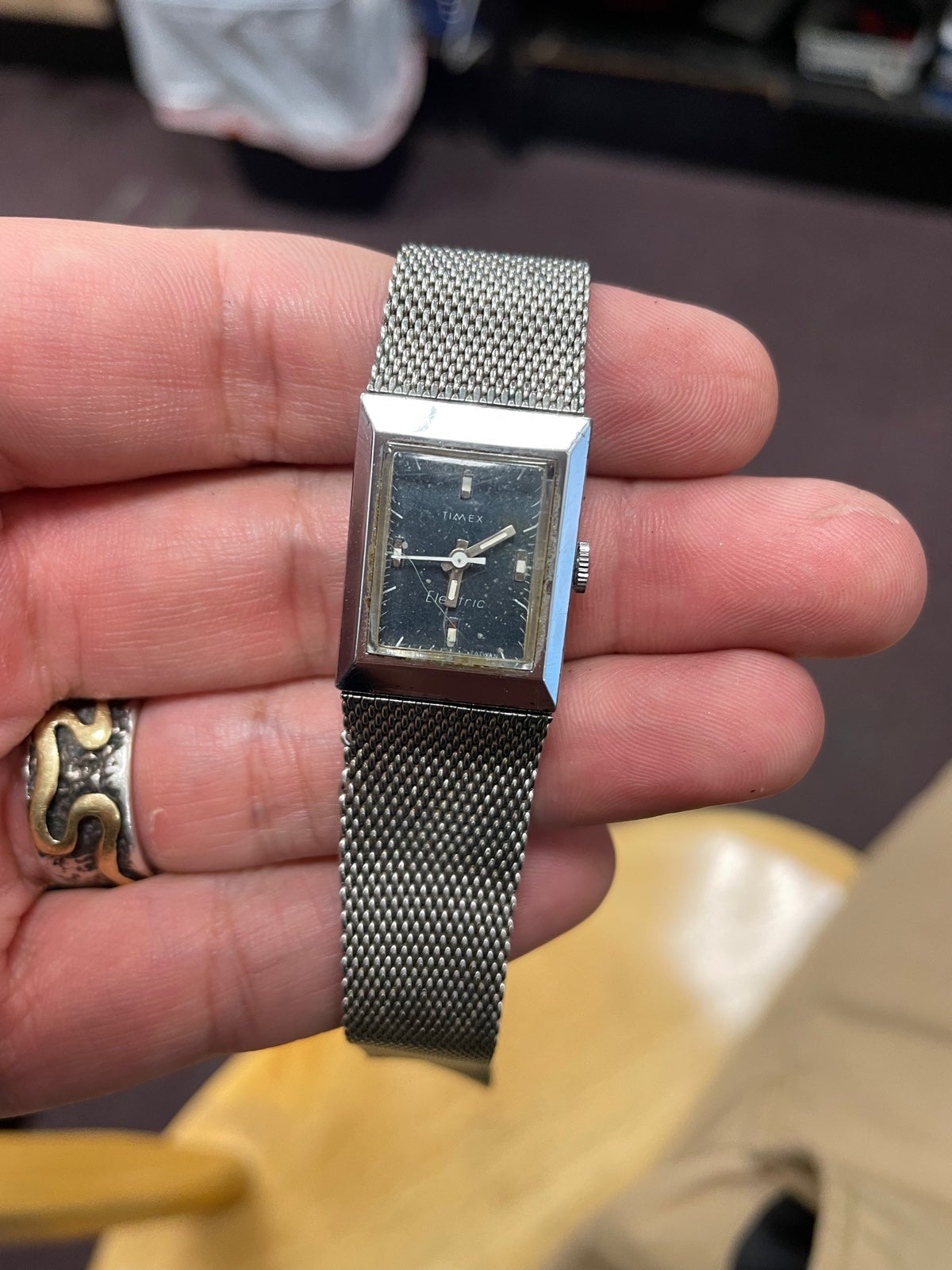 electric vintage watch vintage estate parts