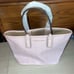 NWT Michael Kors Jodie Small Logo Jacquard Tote Bag In Powder Blush