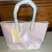 NWT Michael Kors Jodie Small Logo Jacquard Tote Bag In Powder Blush