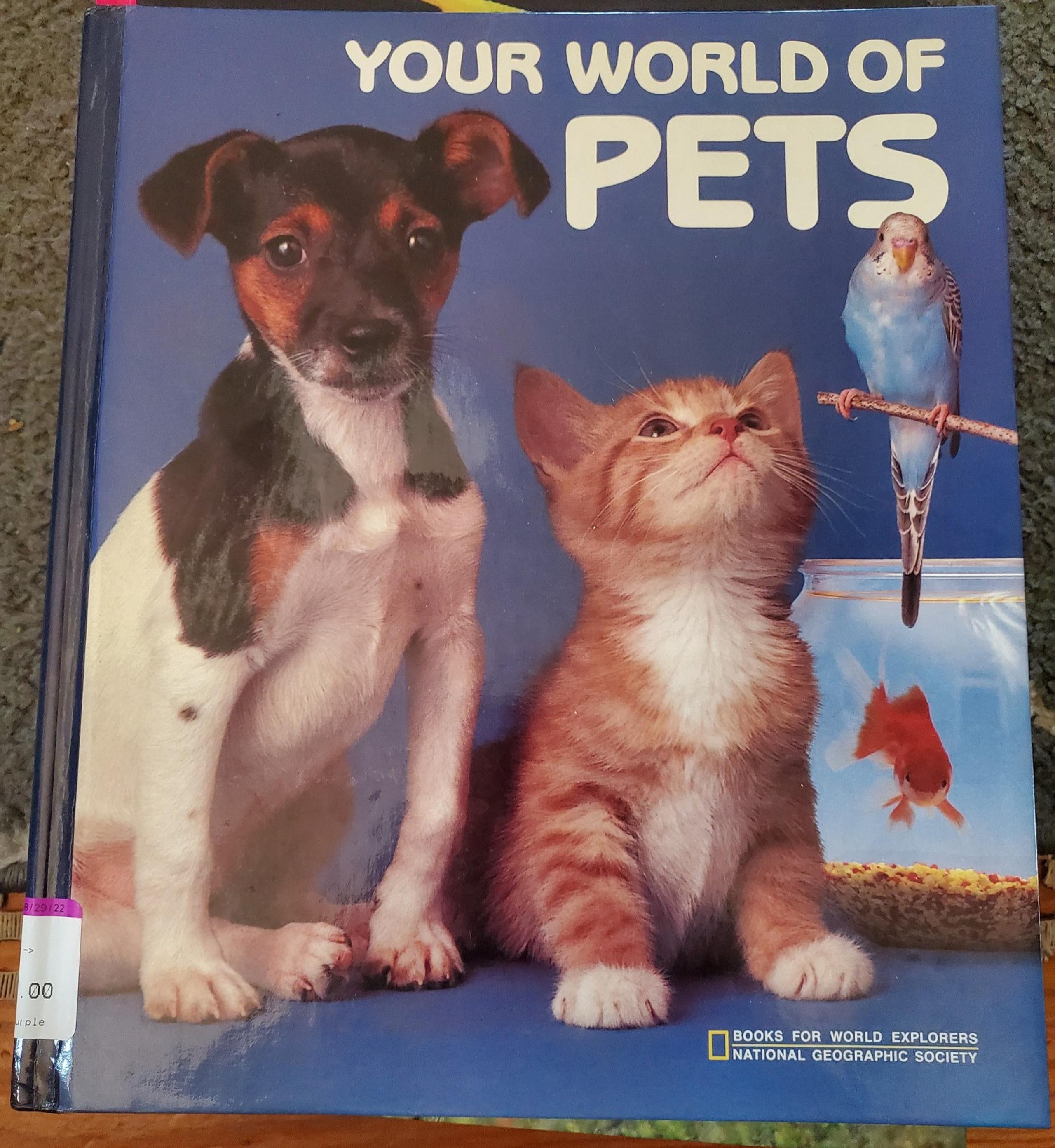 Vintage Childrens Animal Books (National Geographic)
