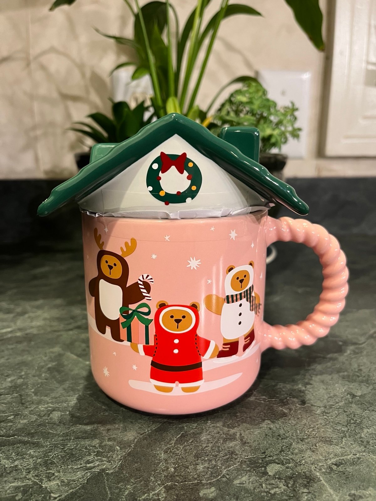 *NWT* Starbucks 2025 Christmas Holiday Bear Mug 14 oz