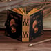Leather Gothic Journal Magical Raven Skull Spiral Notebook Mystery Crow Journal