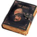 Leather Gothic Journal Magical Raven Skull Spiral Notebook Mystery Crow Journal