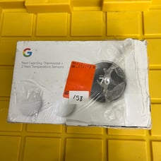 Google Nest learning thermostat with 2 sensors