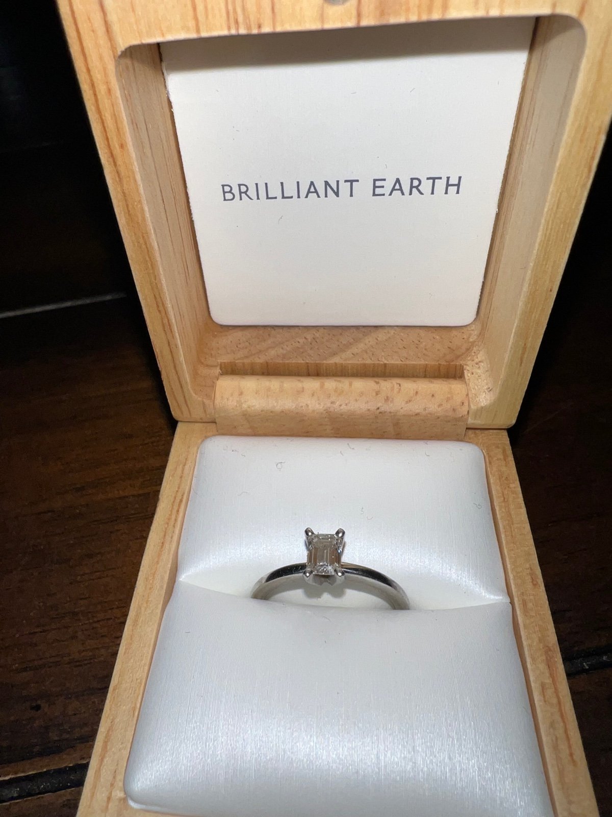 Brilliant Earth Engagement Ring