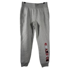 Champion Life Women's Reverse Weave Jogger-Old English Lettering Pant Size M