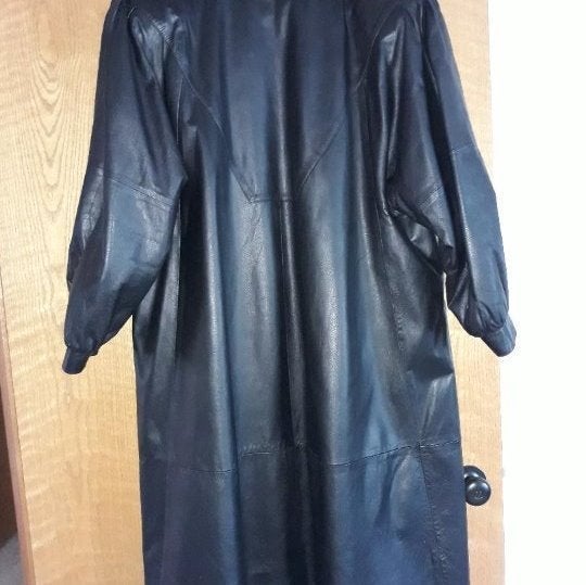 Big Womens Leather Coat