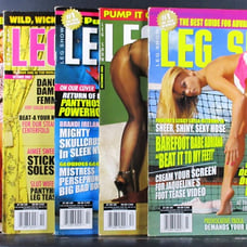 5 * LEG SHOW Magazines * Oct 2005, Dec 2005 Feb 2006, Mar 2006, Sept 2006