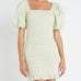 English Factory Floral Smocked Mini Dress