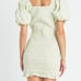 English Factory Floral Smocked Mini Dress