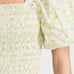 English Factory Floral Smocked Mini Dress