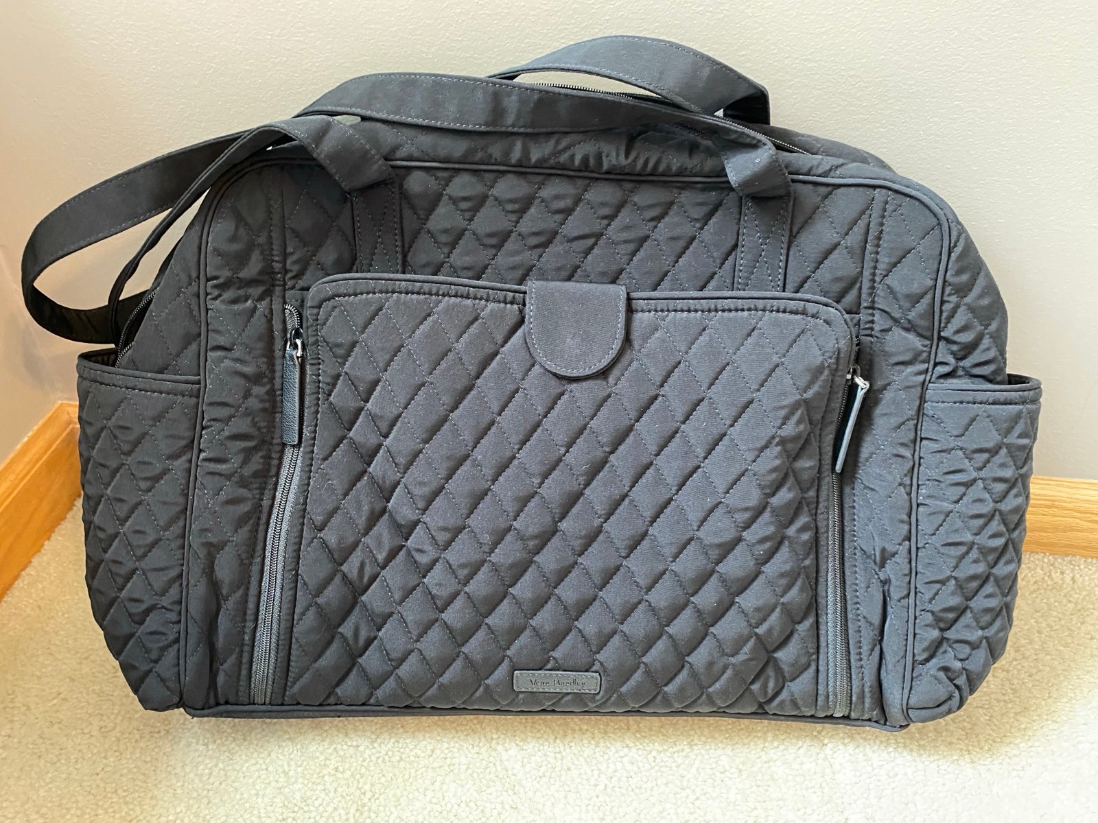 Vera Bradley Baby Bag, Black