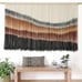 Macrame Wall Hanging Macrame Wall Decor Large-Scale Tie-Dye Tapestry