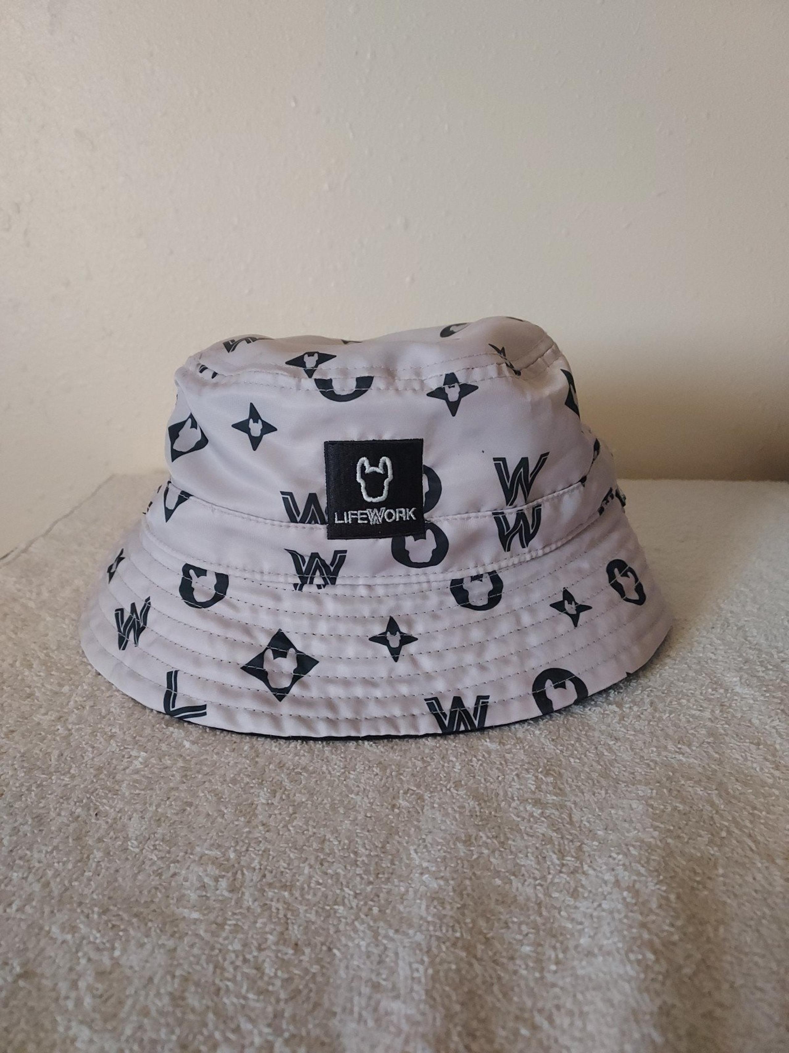 Lifework Bucket Hat Urban Hybrid Unisex Greyish White, Black OS Pre-Owned