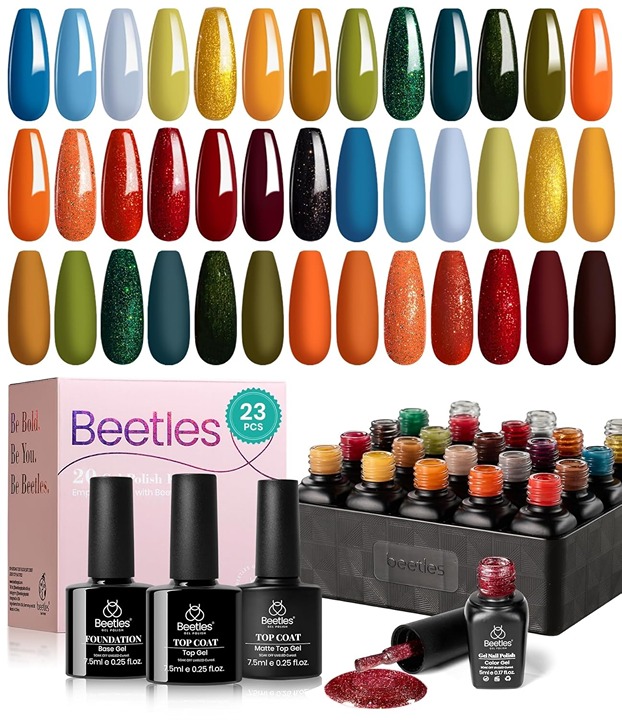 Gel Nail Polish Set 20 Colors Nail Gel Polish