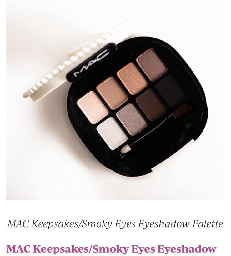 Mac Cosmetics Keepsakes Smoky Eyes Eyeshadow palette