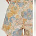 Anthropologie Pilcro Lara Ultra High Rise Frayed Floral Denim Shorts M NWOT