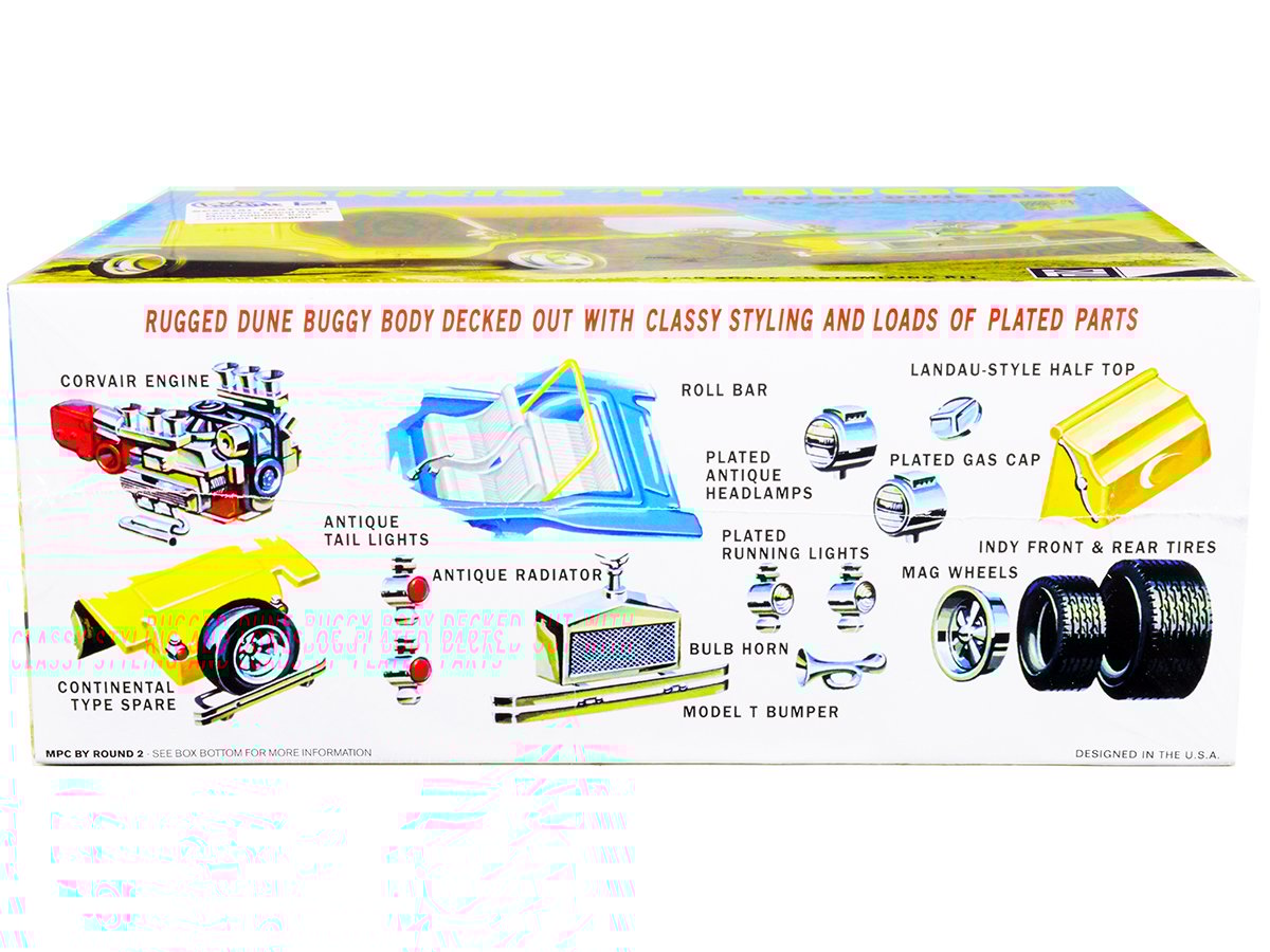 Skill 2 Model Kit George Barris T Classic Dune Buggy 3-in-1 Kit 1/25 Scale Mod