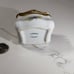 2 VTG LIMOGES FRANCE PORCELAIN SMALL TRINKET BOX JEWELRY BUTTERFL GOLD TRIM