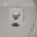 2 VTG LIMOGES FRANCE PORCELAIN SMALL TRINKET BOX JEWELRY BUTTERFL GOLD TRIM