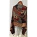 Chico’s embellishment scarve wrap orange red