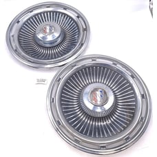 Buick Apollo Skylark 1974 1975 Vintage Hubcap Wheel Cover Pair