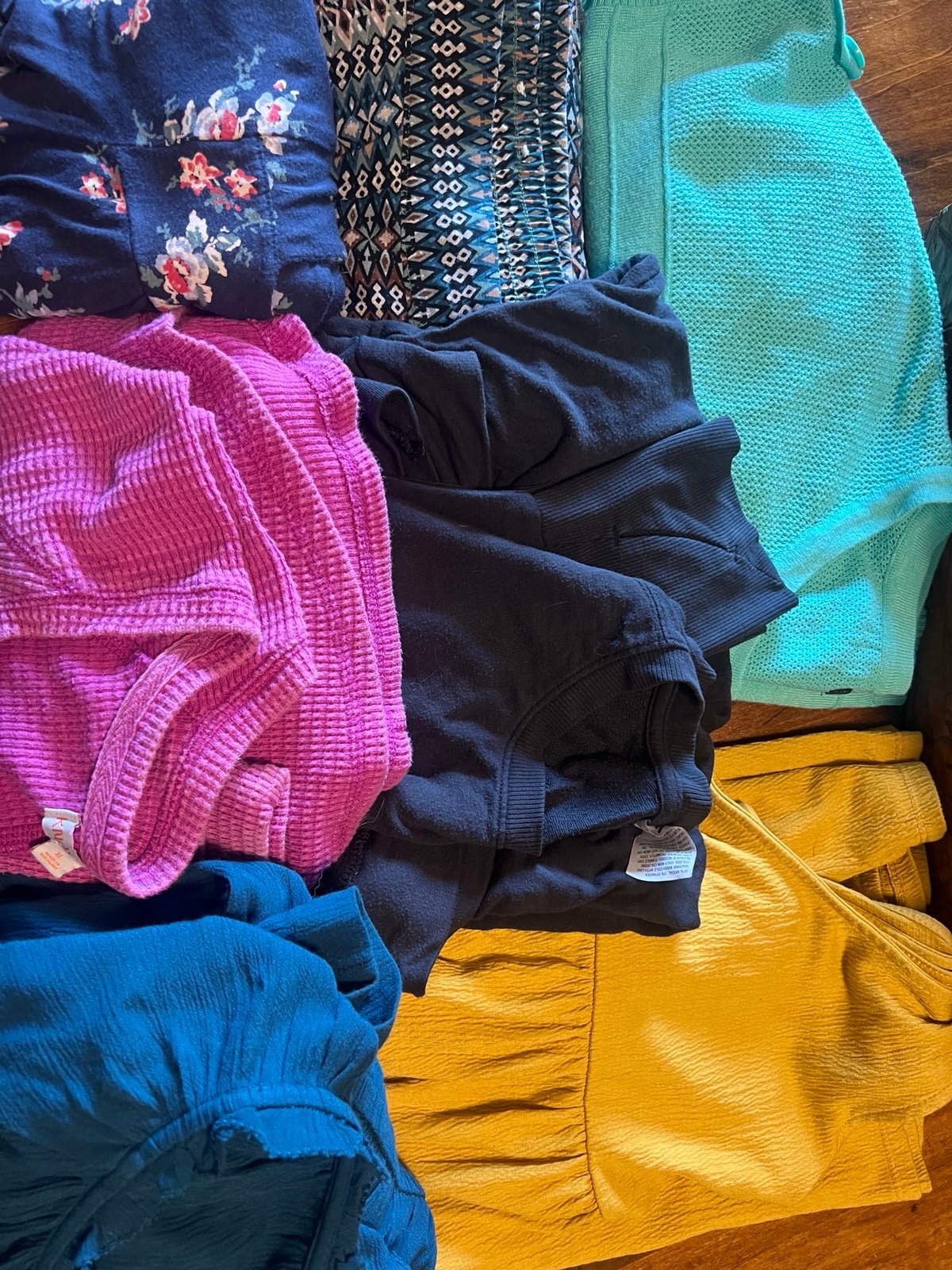 bundle of women clothes