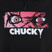 Chucky Childs Play Sweatshirt Hoodie Mens Size Small Black Lets Be Friends
