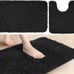 Bath Mat Rug Shaggy Bathroom Mats Absorbent Non-Slip Carpet Shower Long