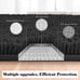Bath Mat Rug Shaggy Bathroom Mats Absorbent Non-Slip Carpet Shower Long