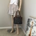 Coach Diagonal print horse and carriage tote 27